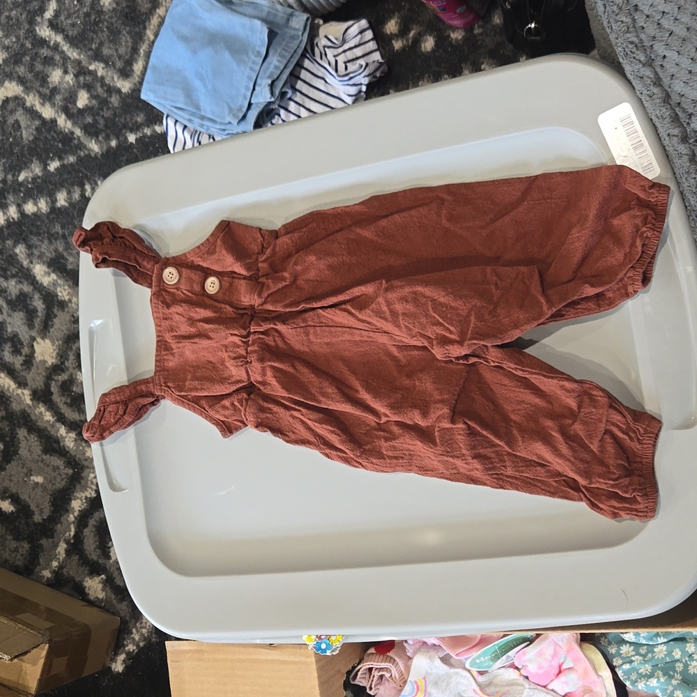 Brown romper